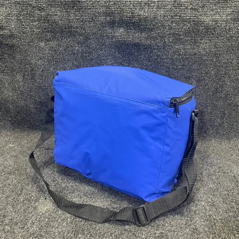 California Innovations Collapsible Blue MusiCooler AM FM‎ Radio Aux Speaker Bag